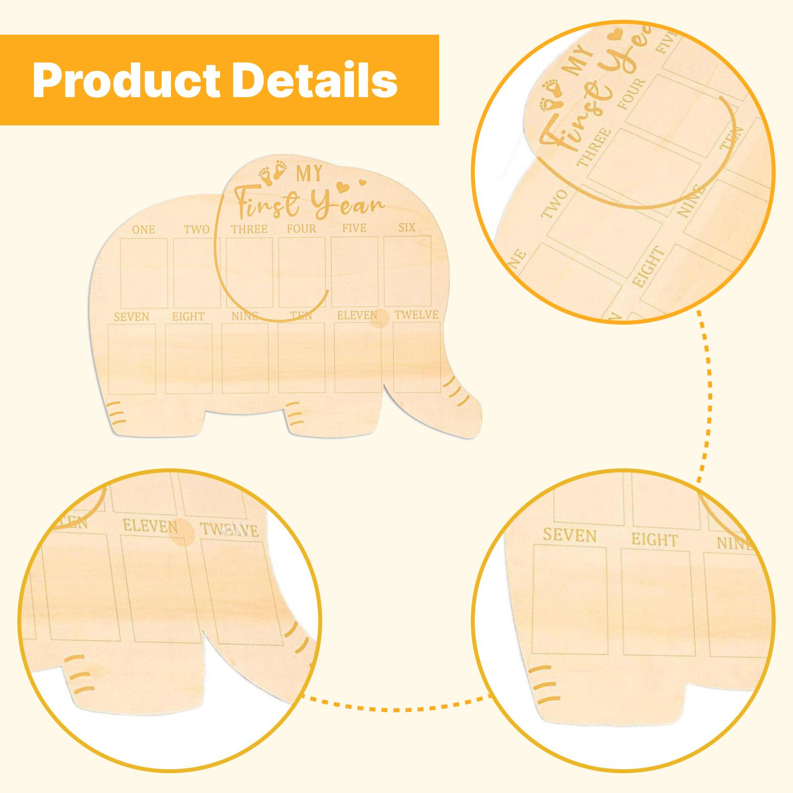 Baby Photo Board Wood Frame Tw - đánh giá và giá Baby Nursery Picture Frames
