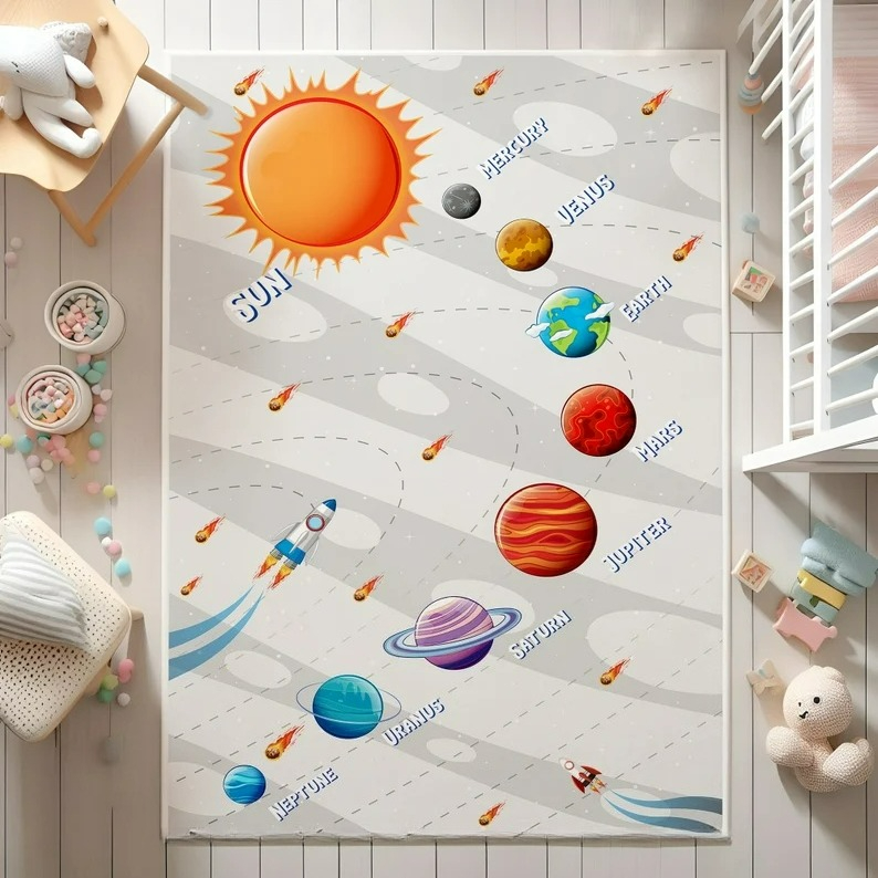 Cartoon Universe Carpet Astron - đánh giá và giá Baby Nursery Game