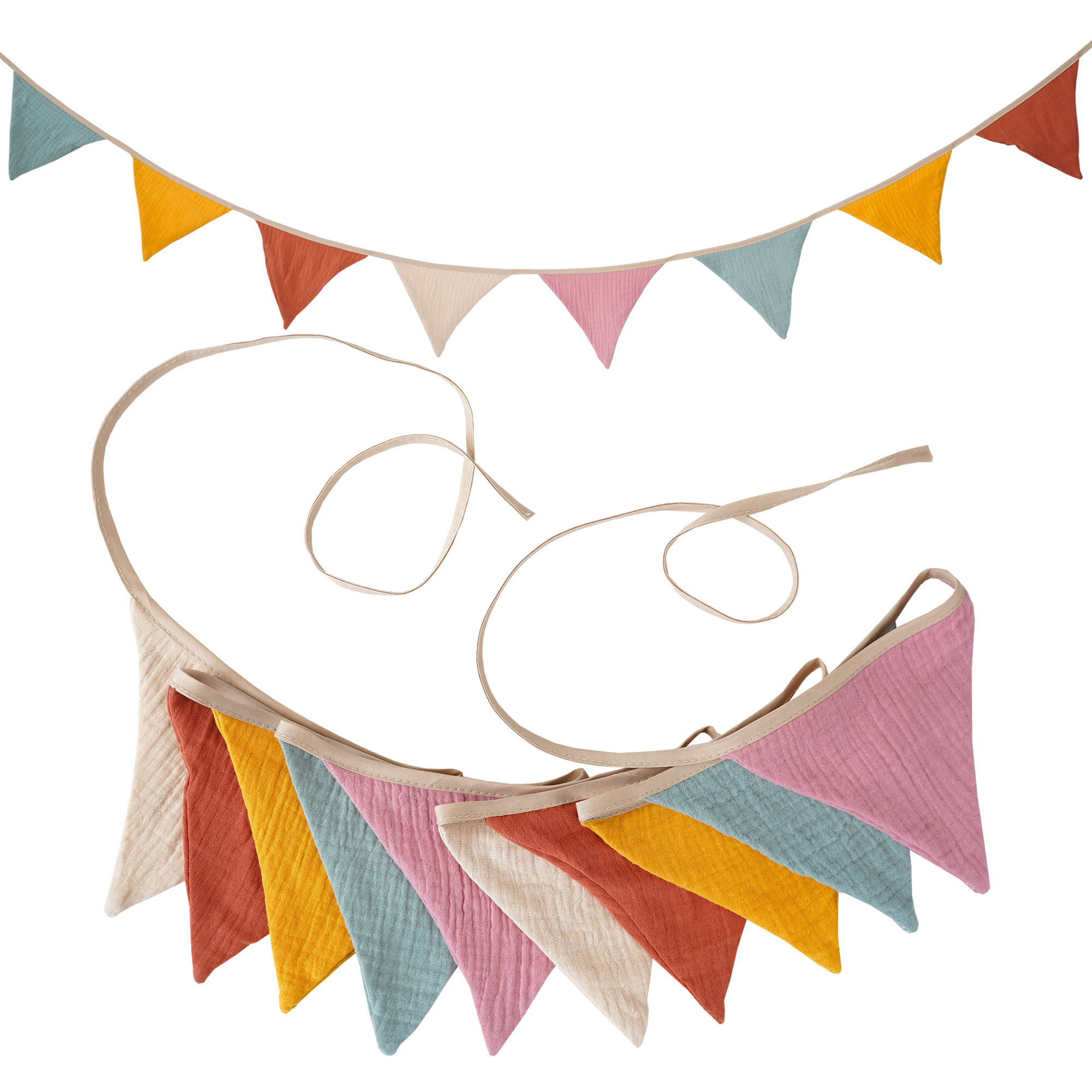 2.6M Nursery Fabric Bunting 10 - đánh giá và giá Baby Nursery Fabric