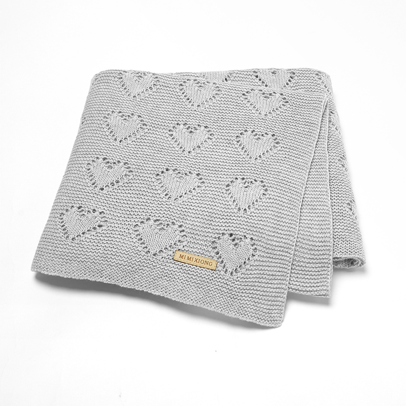 Baby Cotton Blankets Knitted N - đánh giá và giá Baby Nursery Bed