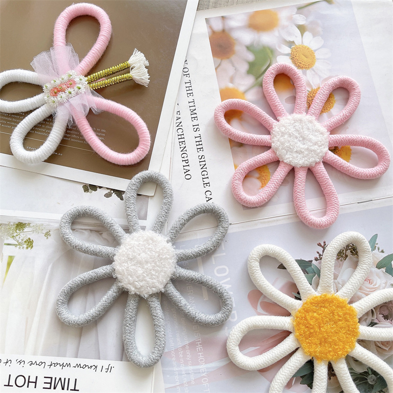 Cotton Rope Woven Daisy Flower - đánh giá và giá Baby Nursery Needs