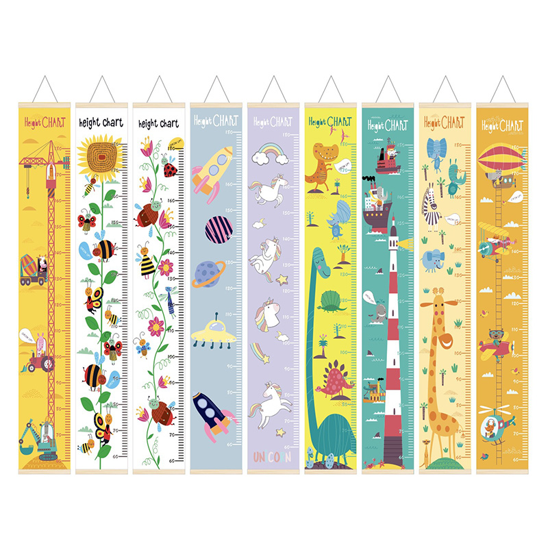 60-180CM Baby Height Growth Ch - đánh giá và giá Baby Nursery Fabric