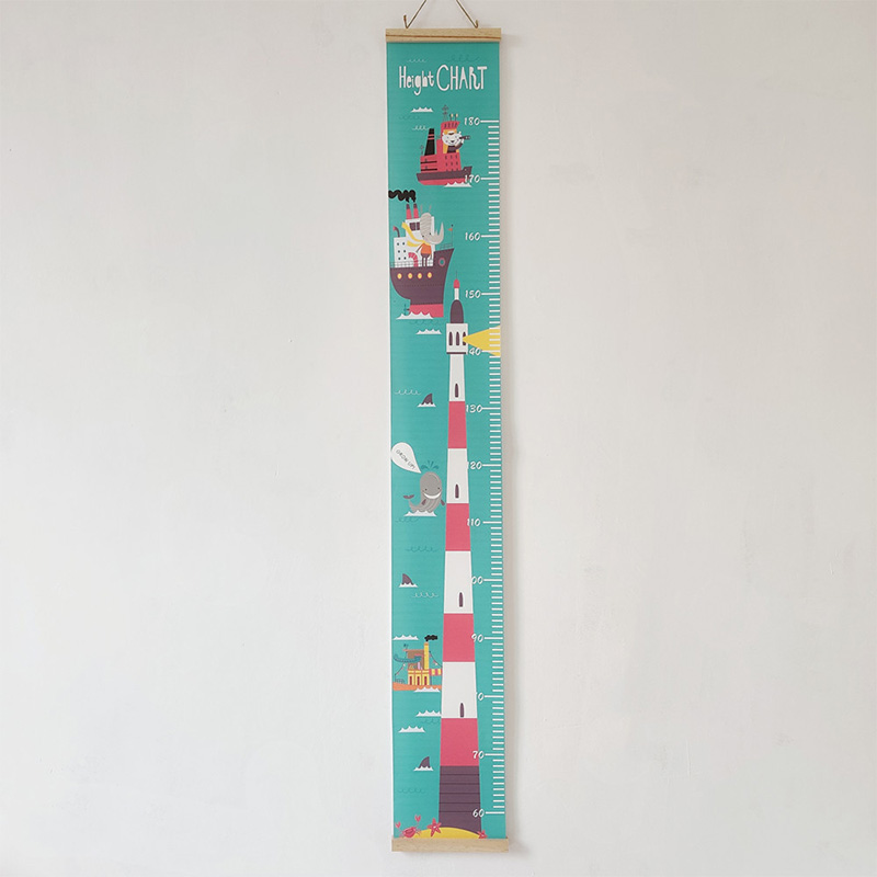 60-180CM Baby Height Growth Ch - đánh giá và giá Baby Nursery Fabric
