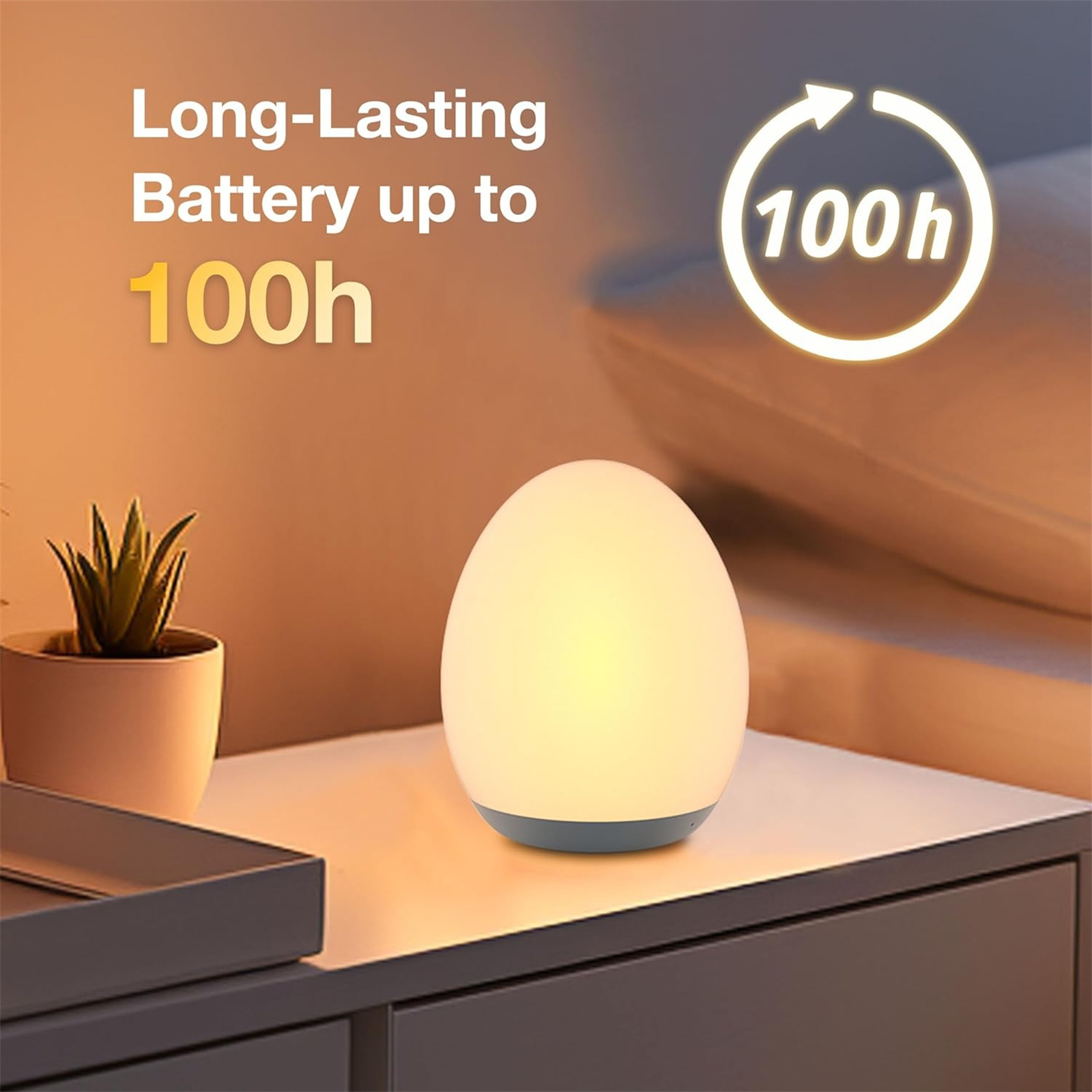 LED Night Lights USB Rechargea - đánh giá và giá Baby Nursery Night Light