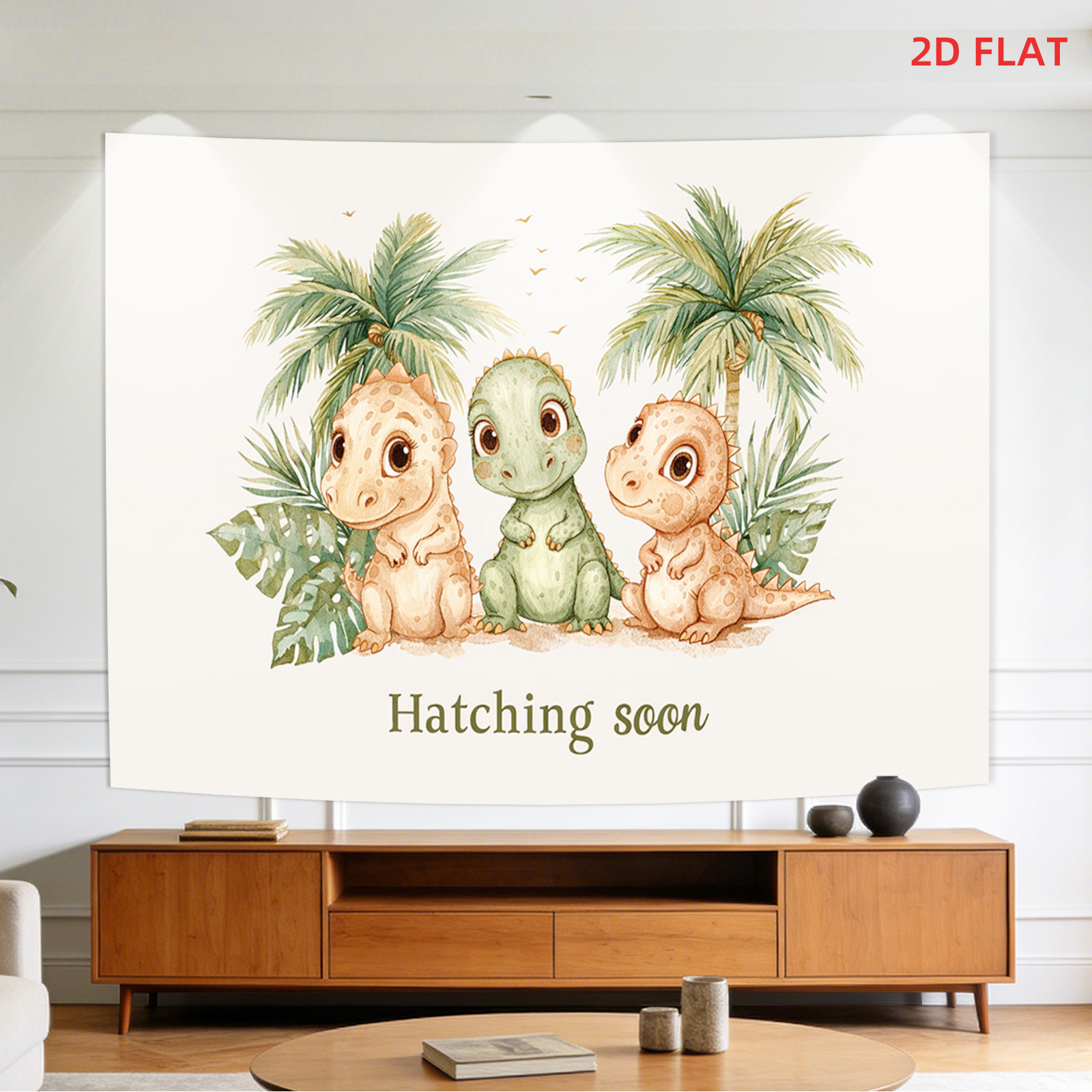 Boho Dinosaur Tapestry Jungle  - đánh giá và giá Baby Nursery Jungle