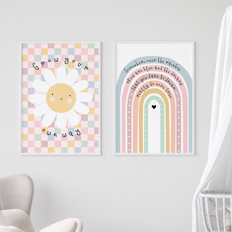 Sun Flower Rainbow Cloud Heart - đánh giá và giá Baby Nursery Needs