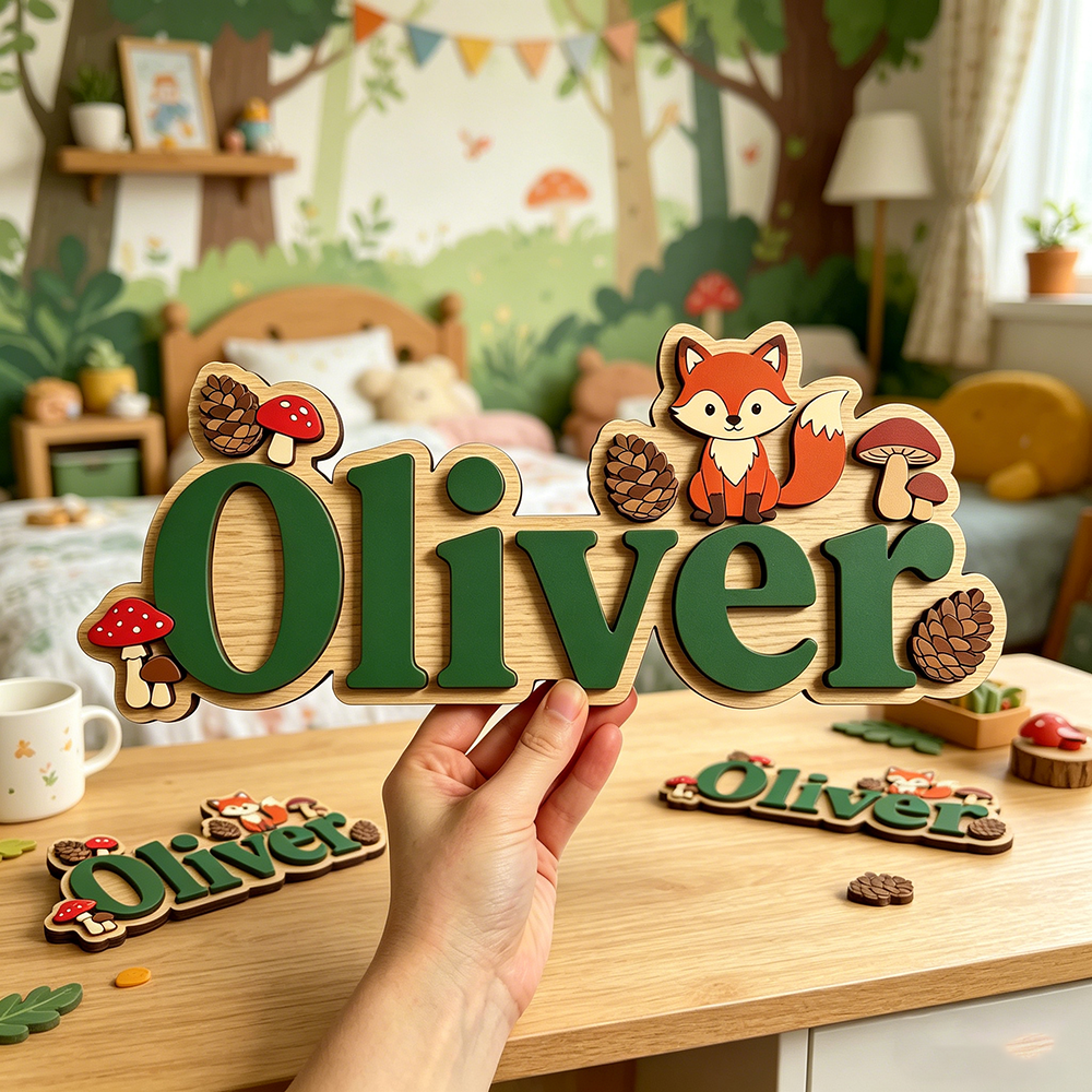 Whimsical Woodland Fox Custom  - đánh giá và giá Baby Nursery Needs